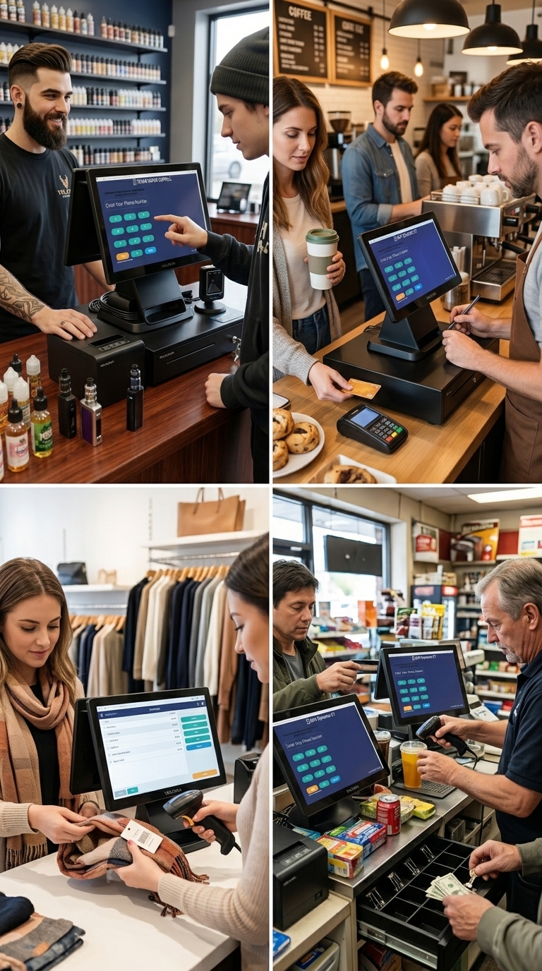 Deft POS used across different retail environments