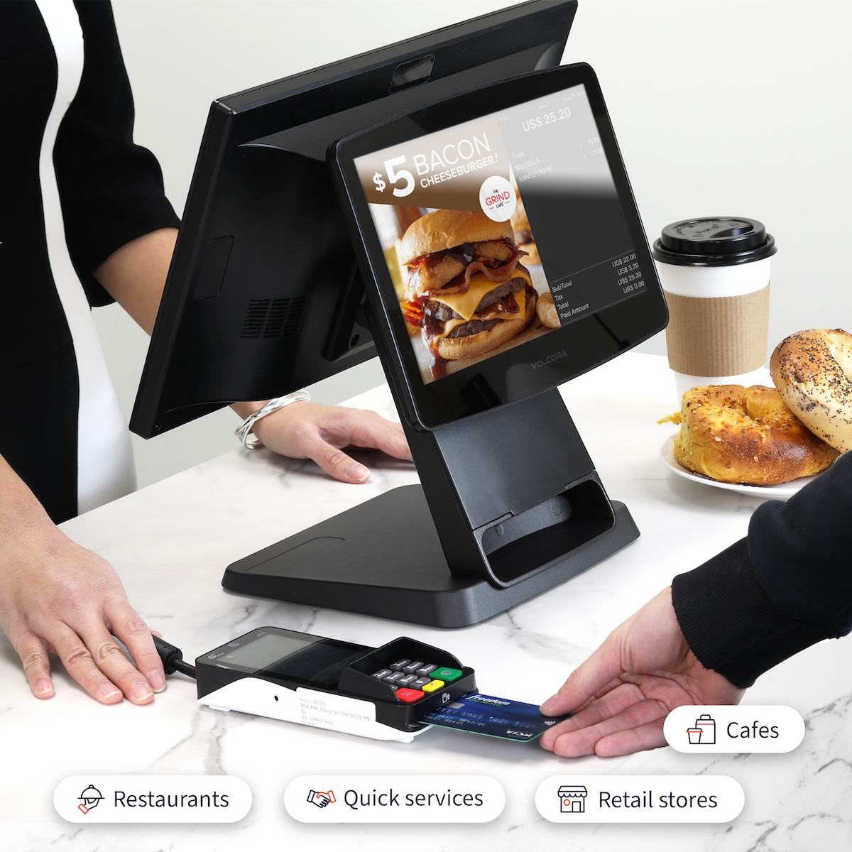 Deft POS terminal
